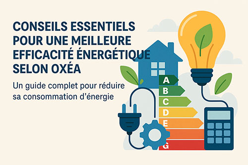 Conseils essentiels pour une meilleure efficacité énergétique