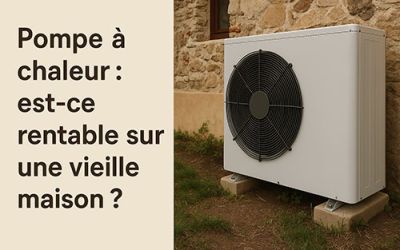 Pompe à chaleur : est-ce rentable sur une vieille maison ?